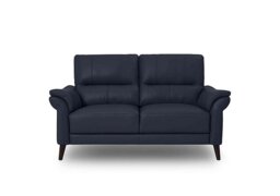 Winner 2 Seater Leather Sofa - Peacock