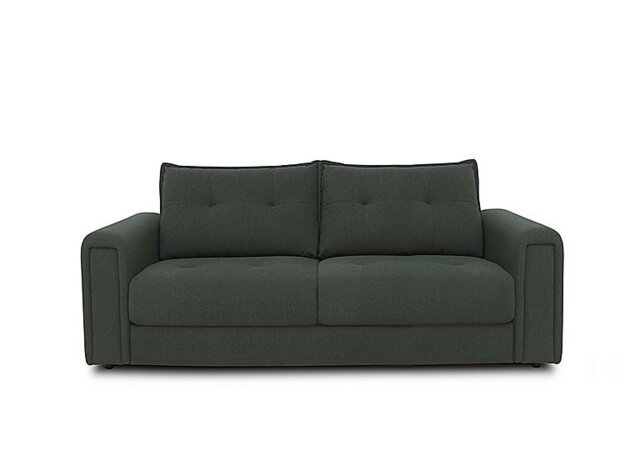 Goliath 3 Seater Fabric Sofa - Moss Green