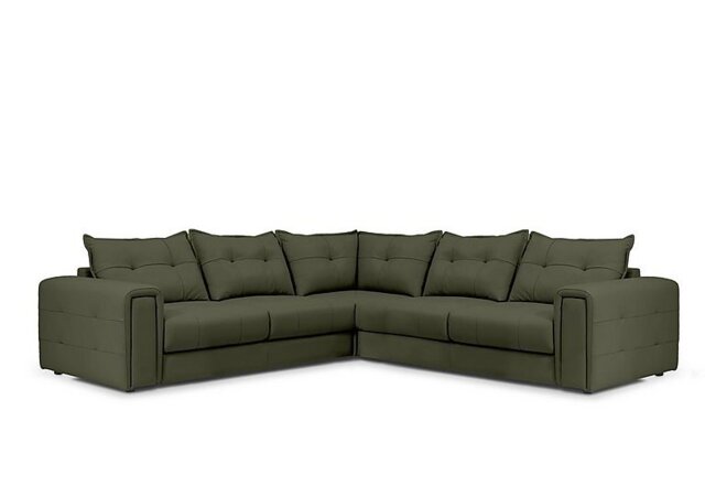 Goliath Large Leather Corner Sofa