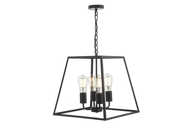 Academy 4 Bulb Lantern Ceiling Light