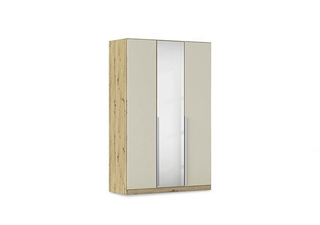 Rauch - Freja 136cm 3 Door Hinged Decor Wardrobe With Mirror Door