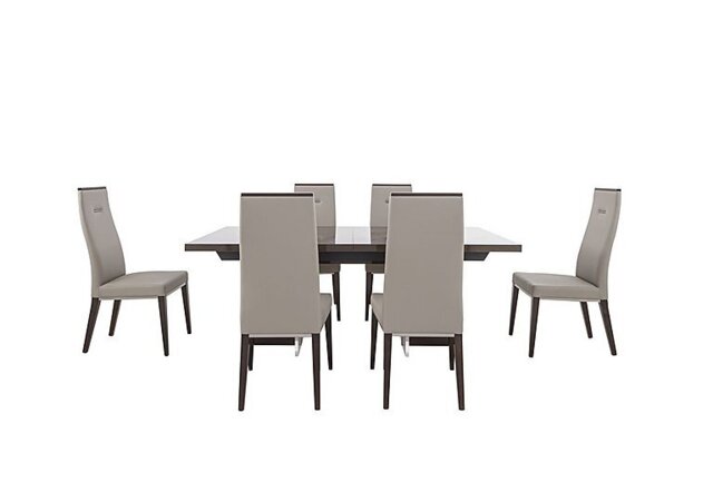ALF - Corrado Extending Dining Table and 6 Chairs - 250-cm