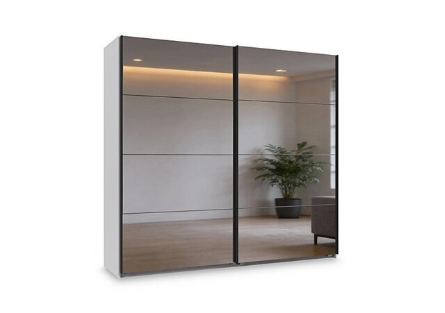 Wiemann - Antoni 225cm 2 Door Decor Sliding Wardrobe with 2 Mirror Doors