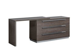Venezia 3 Drawer Single Dresser with Extension - Silver Birch