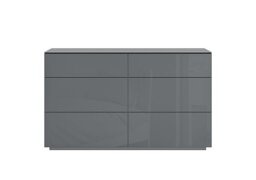 Mando Wide Chest of Drawers - Grey