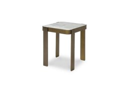 Bronze Square Lamp Table
