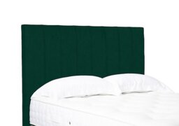Artisan Collection Axel High Floor Standing Headboard - Small Double - Plush Emerald