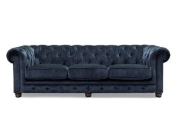 At The Helm - Shackleton 4 Seater Fabric Chesterfield Sofa