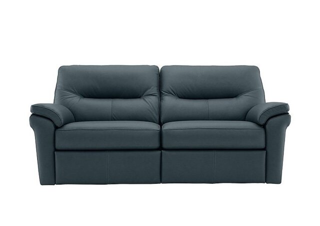 G Plan - Seattle 3 Seater Leather Power Recliner Sofa with Power Lumbar and Heated Seats