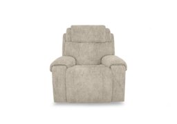 World of Leather - Hollywood Fabric Chair - Cream