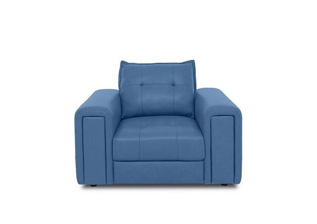 Goliath Leather Chair with Storage Drawer - Aegean