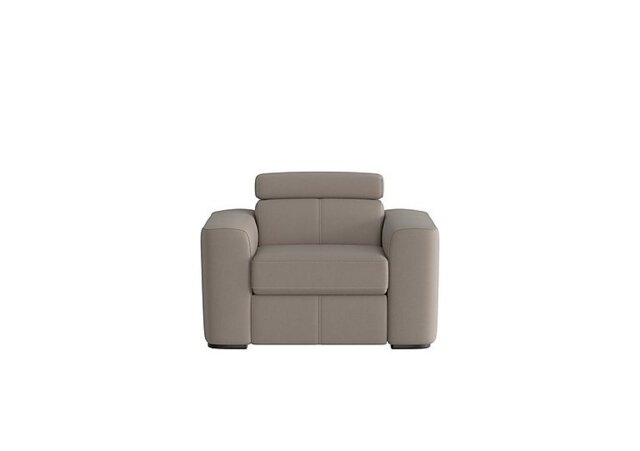 Infinity Fabric Armchair - Silver