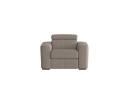 Infinity Fabric Armchair - Silver