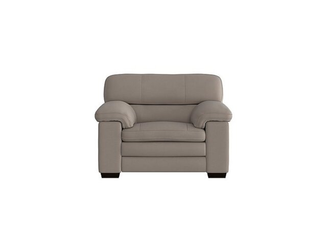World of Leather - Cozee Fabric Armchair - Silver