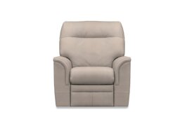 Parker Knoll - Hudson 23 Leather Chair with Power Recliner - Roma Putty