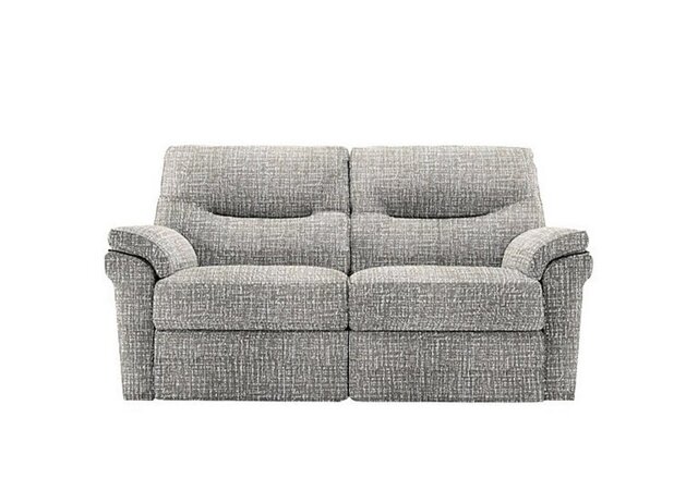 G Plan - Seattle 2 Seater Fabric Power Recliner Sofa with Heated Seats - Shore Slate - Sofas and Armchairs - In Time for Christmas