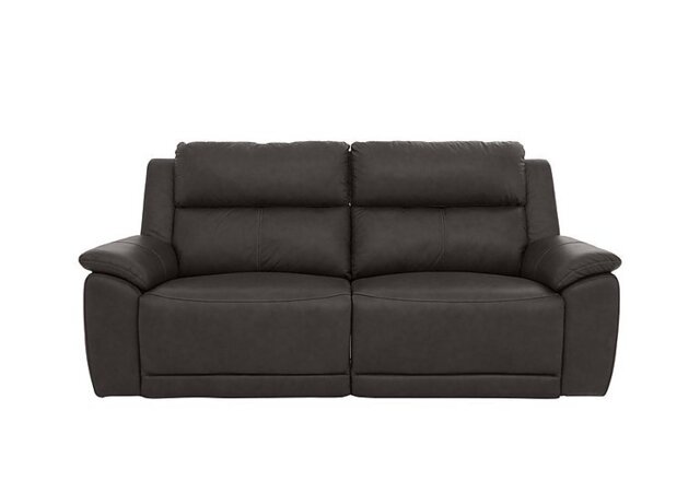 Utah 3 Seater Leather Power Recliner Sofa - Piompo