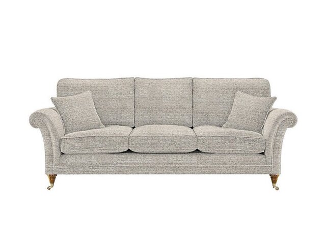 Parker Knoll - Burghley Grand 3 Seater Sofa - Caledonian Pebble