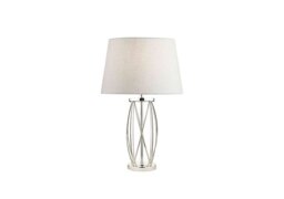 Laura Ashley - Beckworth Small Nickel Table Lamp