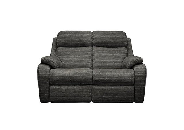 Kingsbury 2 Seater Fabric Power Recliner Sofa - Victoria Slate