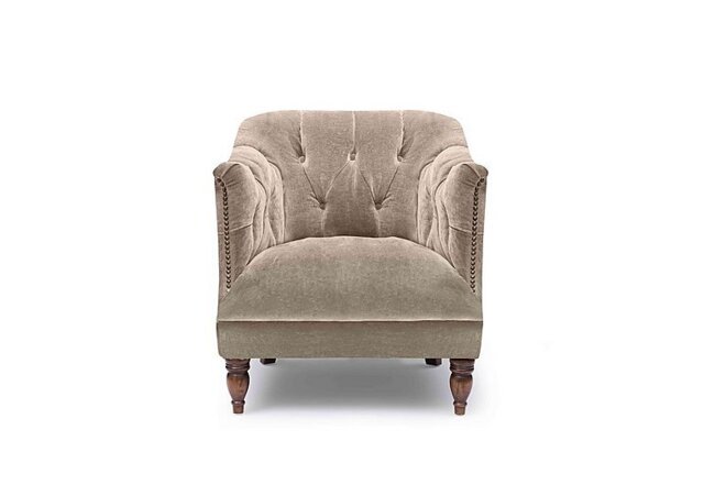 At The Helm - Henson Fabric Accent Tub Chair - Barley