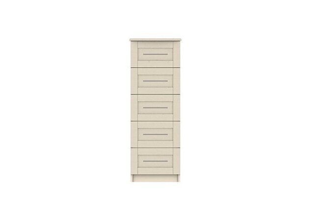 London Bedrooms - Fenchurch 5 Drawer Narrow Chest