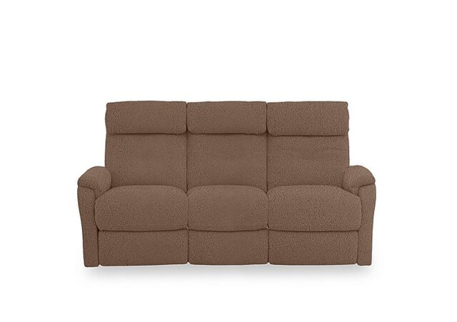 Compact Collection Titch Fabric 3 Seater Sofa - Hazelnut