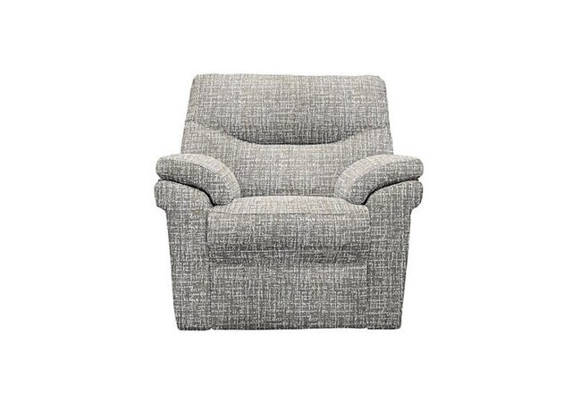 G Plan - Seattle Fabric Power Recliner Armchair with Heated Seat - Shore Slate