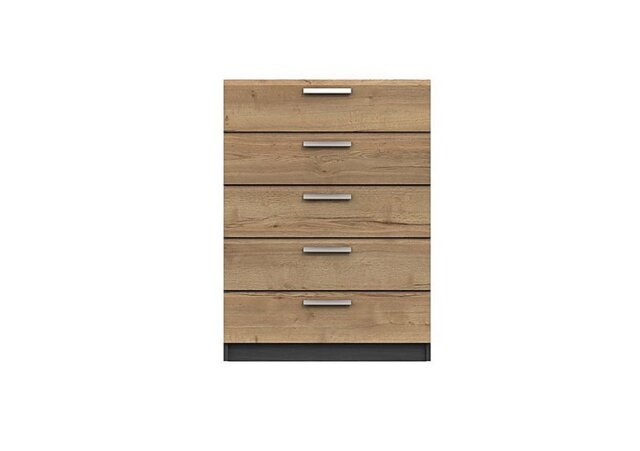 London Bedrooms - Waterloo 5 Drawer Chest - Graphite