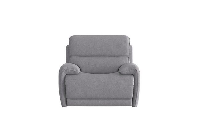 Link Fabric Power Recliner Armchair with Power Headrests - R27 Pewter