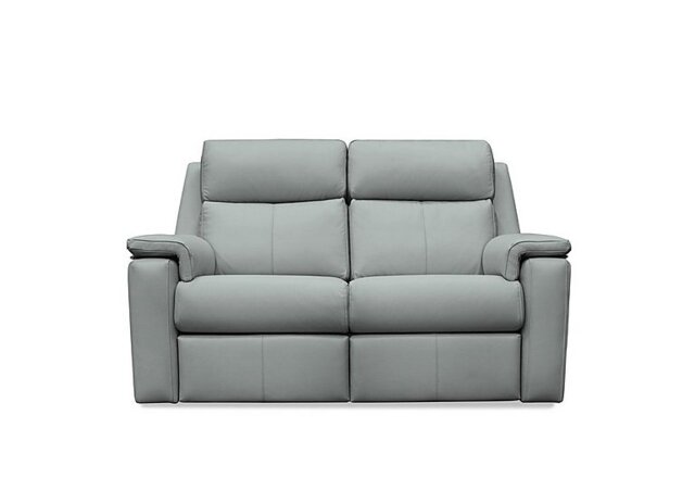 G Plan - Thornbury 2 Seater Leather Sofa - No Recliner - Cambridge Grey