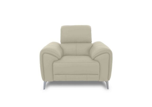 Vino Leather Chair - Bone China