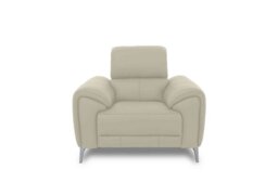 Vino Leather Chair - Bone China