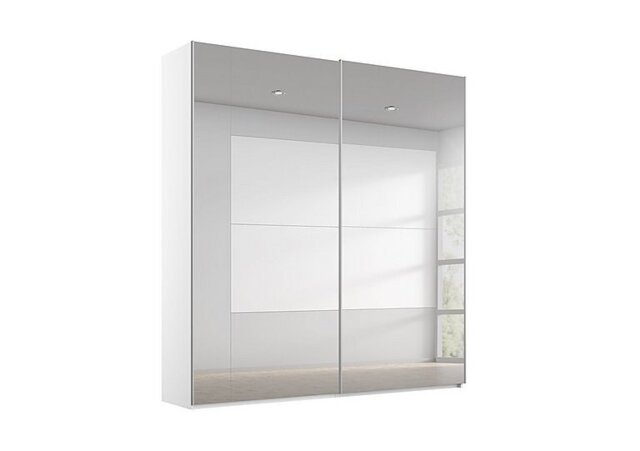 Rauch - Rio 181cm 2 Door Sliding Wardrobe with Premium Interior Fittings Package - Alpine White