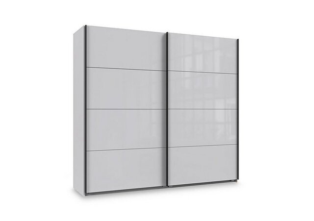 Wiemann - Antoni 225cm 2 Door Decor Sliding Wardrobe with 2 Glass Doors