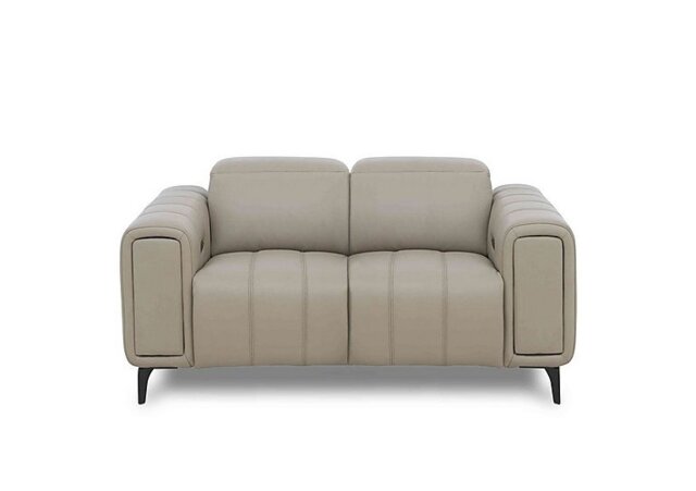 Elphaba Leather 2 Seater Power Recliner Sofa with Storage Arms