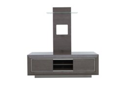 Palazzo TV Base and TV Wall Panel - Silver Birch