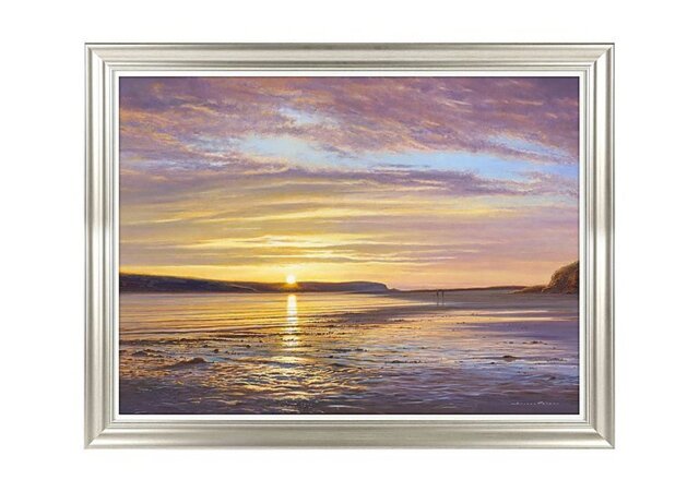 Late Evening Stroll Framed Picture