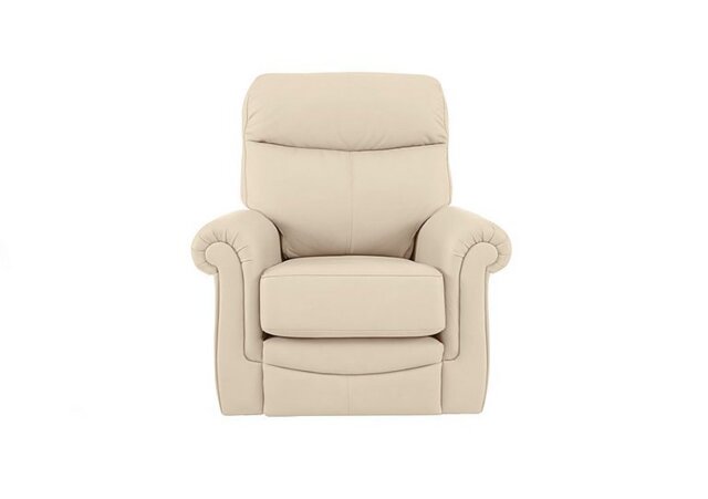 G Plan - Avon Leather Lift and Rise Recliner Armchair - Cambridge Stone