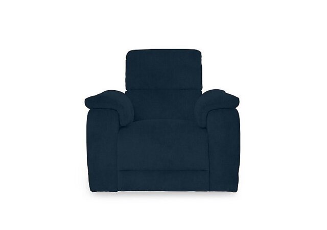 Genius Fabric Power Recliner Chair with Power Headrest and Bluetooth Speakers - Opulence Royal