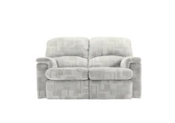 G Plan - Chloe 2 Seater Fabric Manual Recliner Sofa - Lydia Blush