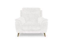 Eclipse Fabric Power Recliner Chair with Power Headrest - Frost