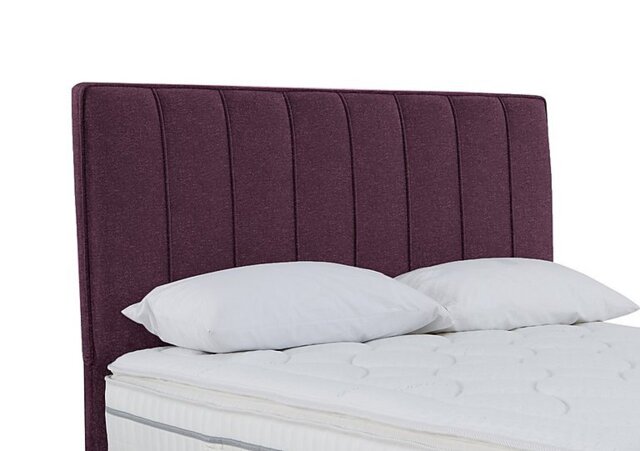 Sleepeezee - Daniel Floor Standing Headboard - King Size - Weave Heather