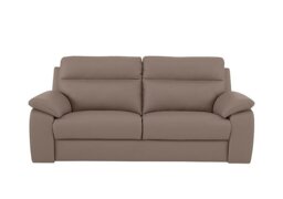 Nicoletti - Pepino 3 Seater Leather Sofa - Botero Taupe