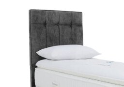 Sleepeezee - Beam Floor Standing Headboard - Single - Daytona Grey