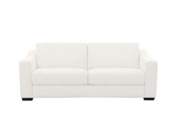 World of Leather - Optimus 3 Seater BV Leather Sofa - BV Star White
