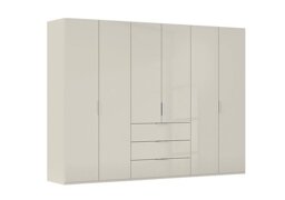 Rauch - Formes 6 Door Bifold Combi Glass Wardrobe