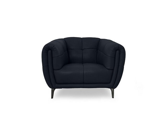 Ideal Home - Sienna NC Leather Chair - Montana Navy