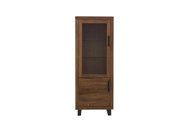 Bodahl - Terra Small Left Hand Facing Display Cabinet - Desert