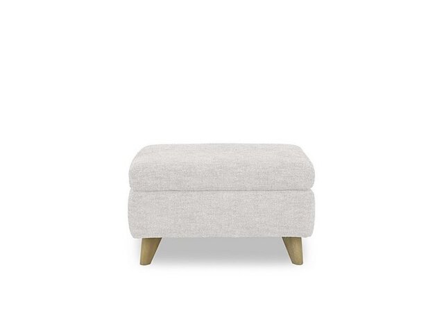 Malmo Fabric Coffee Table Storage Footstool - R110 Sand